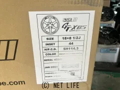 ホイール 18インチ新品SSR　GTX05　DRリミテッド4本set