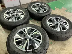 ホイール・タイヤ 15インチ美品 日産セレナ(C27)純正アルミ4本バリ溝タイヤ付J36