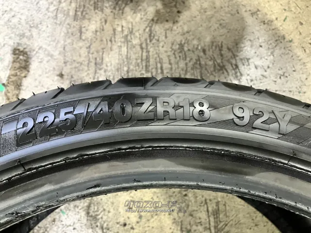 タイヤ 18インチ中古レーダー225/40R18 1本×7部取り付け工賃込T39