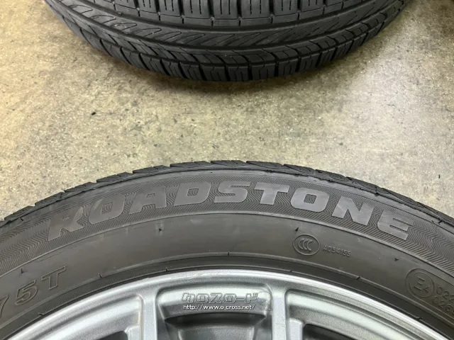 ホイール・タイヤ 14インチ中古レーベン(シルバー)4本Setバリ溝タイヤ付 K62