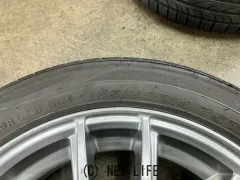ホイール・タイヤ 14インチ中古レーベン（シルバー）4本Setバリ溝タイヤ付　K62