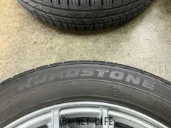 ホイール・タイヤ 14インチ中古レーベン（シルバー）4本Setバリ溝タイヤ付　K62