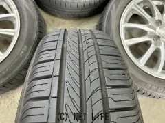 ホイール・タイヤ 14インチ中古レーベン(シルバー)4本Setバリ溝タイヤ付 K62