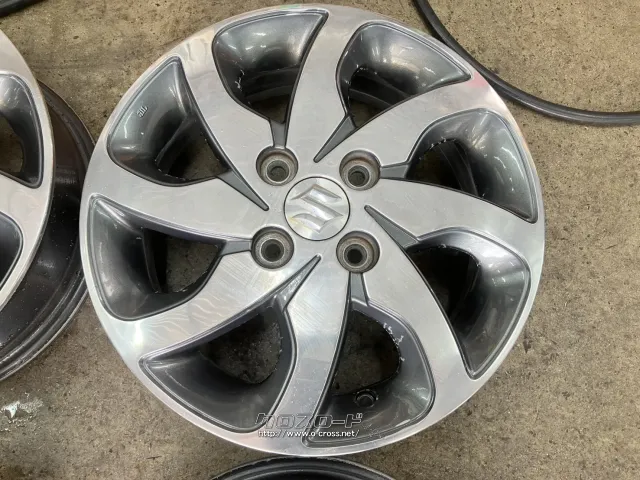 ホイール 14インチ中古スズキパレットSW 純正アルミ4本Set K36