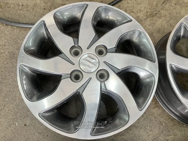 ホイール 14インチ中古スズキパレットSW 純正アルミ4本Set K36