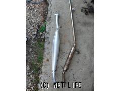 マフラー・排気系 SJ30フロントチャンバー・リアステンマフラーセット!