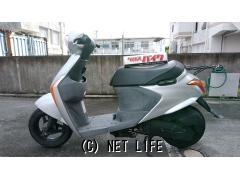 軽く乗りやすい 乗車帰宅ok スズキ レッツ 5.0万円 オイルは足すだけ 定置燃費58km/L スズキ レッツ5 G 50 低燃費4サイクル!! 警報アラーム付き・シルバー