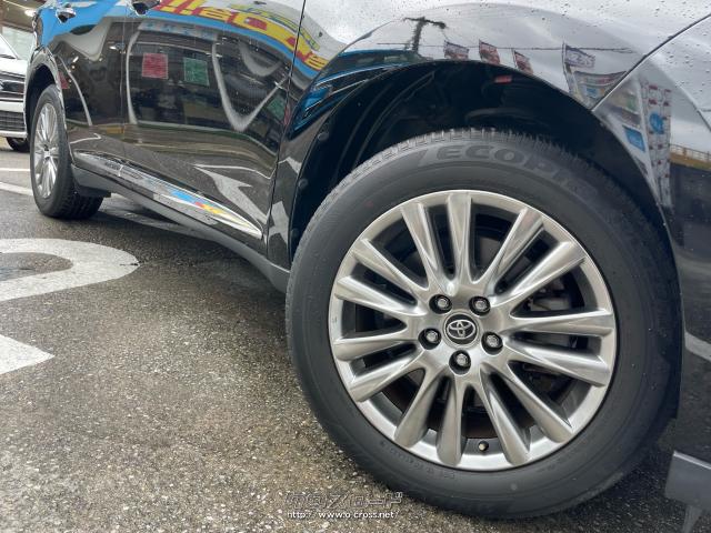 専用の18インチアルミホイール(切削光輝+ダークグレーメタリック塗装) トヨタ ハリアーハイブリッド