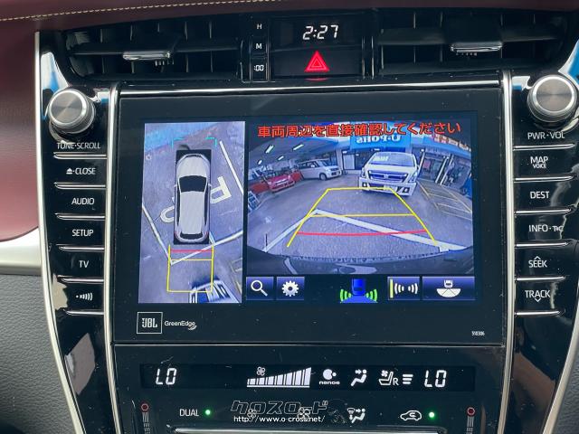 全方位モニターつきなので、大きい車体のハリアーでも安心して駐車することができます!!! トヨタ ハリアーハイブリッド