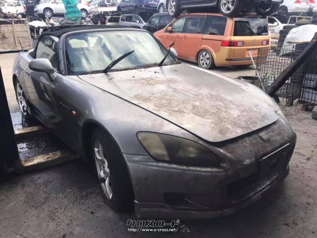 ホンダ S2000 部品取り車 事故現状車 レストアベース　エンジン良好F20C 部品取車・S2000・ご成約・かたずけ屋・書類無し○ボディーパーツ