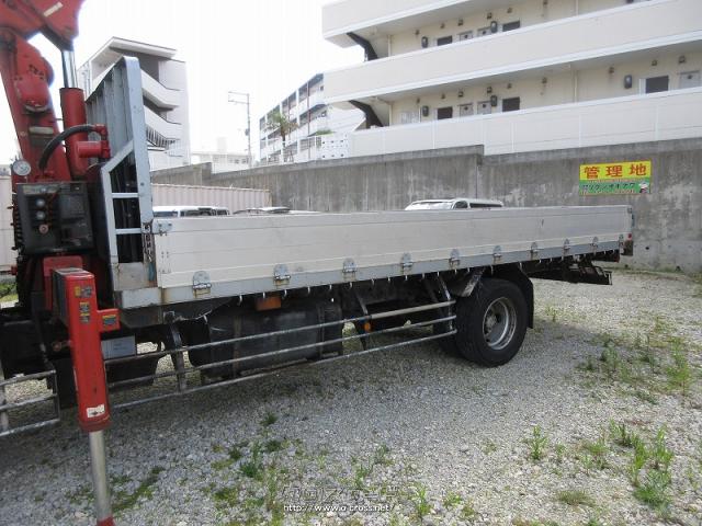 日野自動車 ヒノレンジャー 4段クレーン 増トン使用 積載6450kg・1999