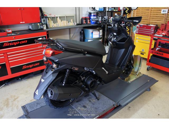 ヤマハ BW'S125 新車 オールMブラックカラー・2020(R2)初度登録(届出