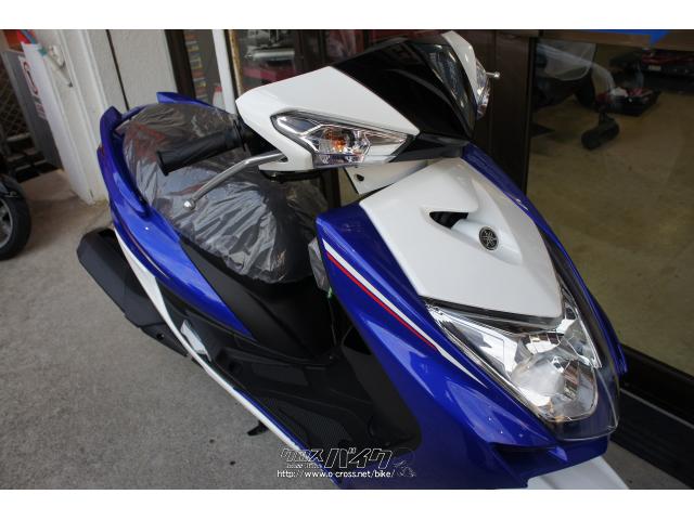 ヤマハ シグナス X SR 125 4型 新車・ブルー・125cc・株式会社 花城