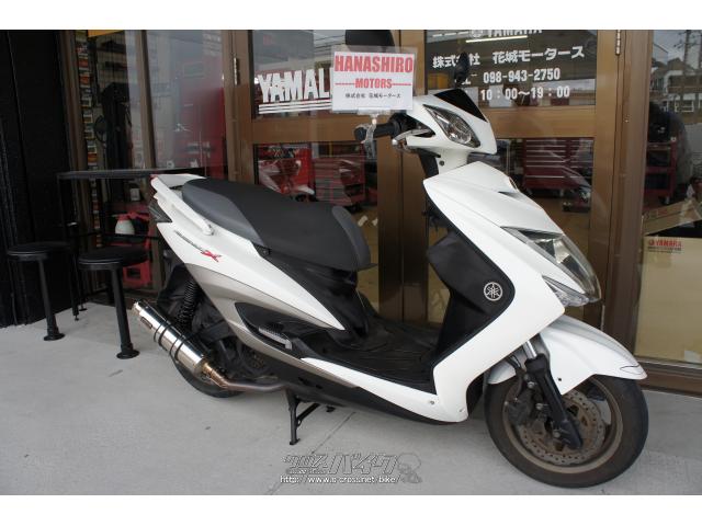 ヤマハ シグナス X SR 125 3型・ホワイト・125cc・株式会社 花城