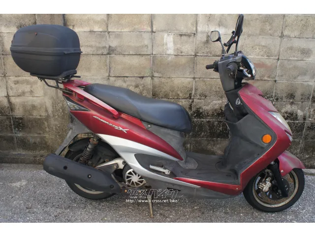 部品取車・フレーム等 シグナスX125・3型・台湾(RKRSE465)・フレーム中折れ