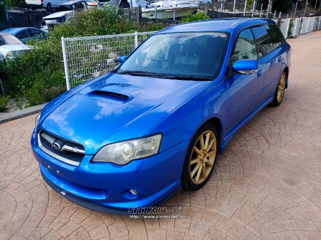 B4 沖縄 スバル レガシィB4 20GTスペックB・2004(H16)年式・ガンメタ