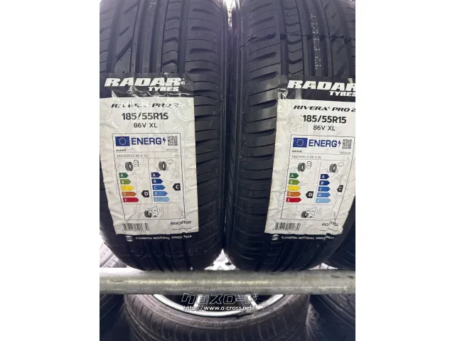 タイヤ・15インチ (185/55R15) 1本取付工賃込み価格・8,550円・タイヤ 