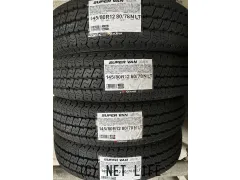タイヤ・12インチ (145/80R12 LT) 1本取付工賃込み価格・5,450円