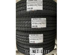 タイヤ 12インチ (145/80R12 LT) 1本取付工賃込み価格