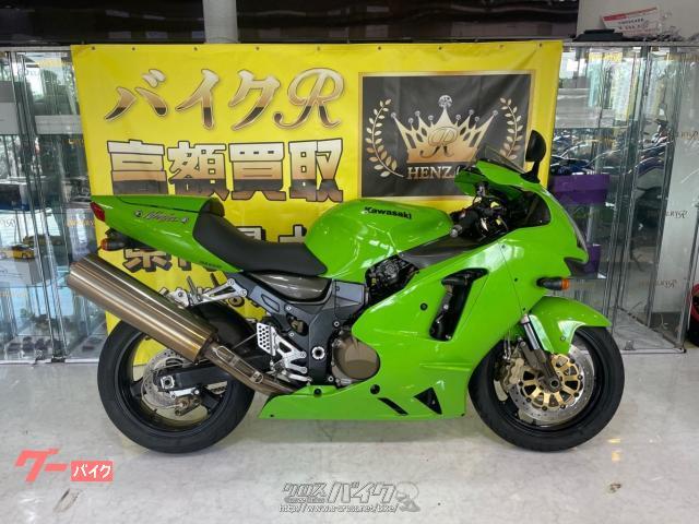 【極美品】へんしんバイク　12インチ　グリーン　緑　付属品多数 カワサキ ニンジャ ZX-12R・II・1200cc・バイクR・31,915km