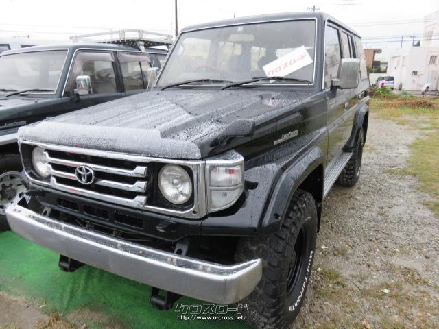トヨタ ランドクルーザー70 リフトアップ、バクガード、アルミ、後期 
