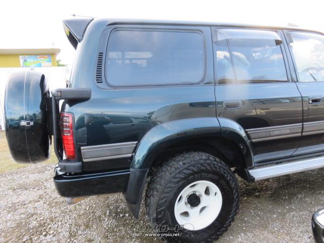 トヨタ ランドクルーザー80 後期型24バルブ、リフトアップ、バンパー