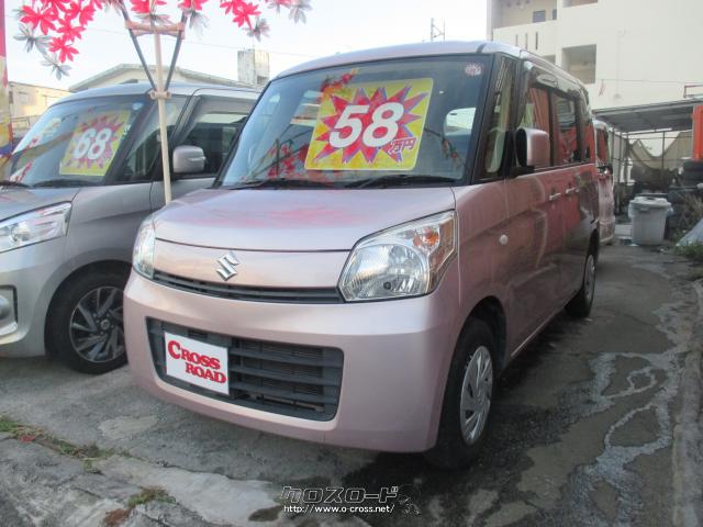スズキ スペーシア G かわいいピンク!!人気のスペーシア!プッシュ