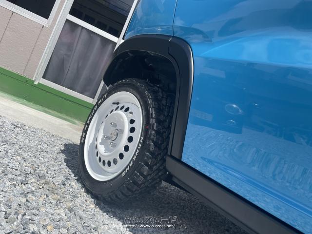 ホワイトホイールの15インチ!タイヤも新品!! マツダ フレアクロスオーバー