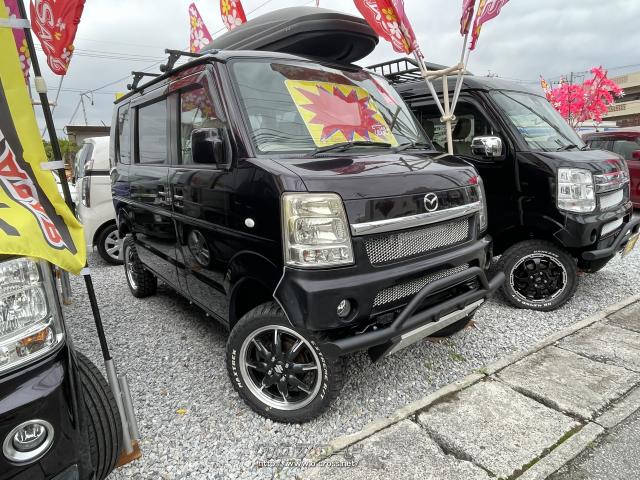マツダ スクラムワゴン PZターボ スペシャルパッケージ リフトアップ車 