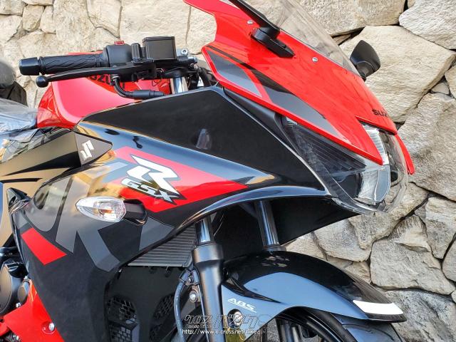 スズキ GSX-R125 ABS 2021年・2021(R3)初度登録(届出)年・レッド
