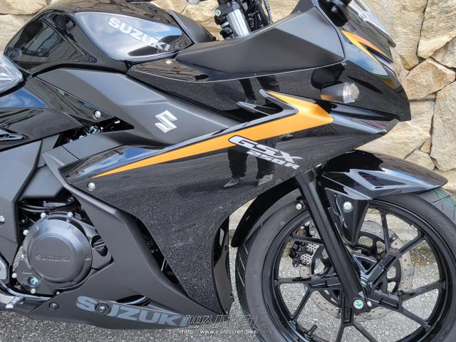 スズキ GSX250R・2023(R5)初度登録(届出)年・ブラック/オレンジ・250cc