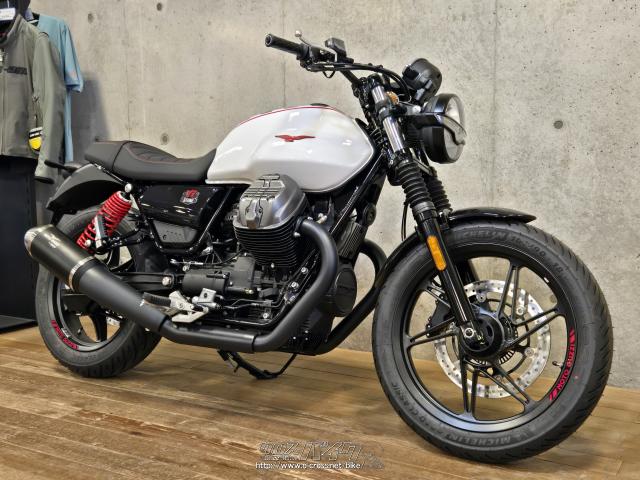 モトグッチ V7 Stone Ten・2024(R6)初度登録(届出)年・ホワイト