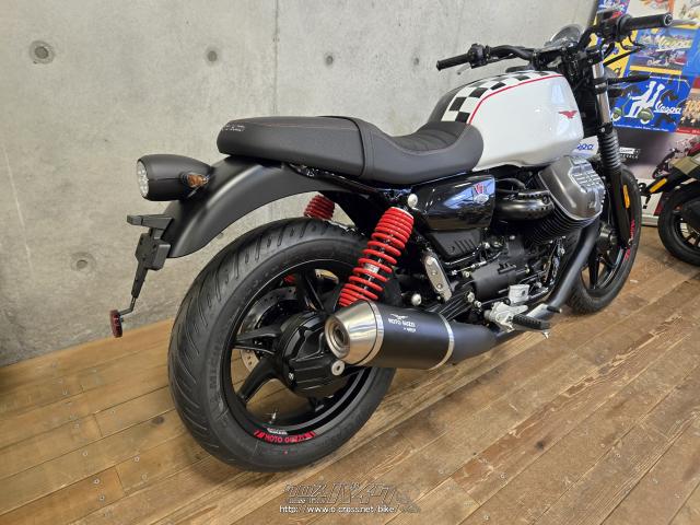 モトグッチ V7 Stone Ten・2024(R6)初度登録(届出)年・ホワイト