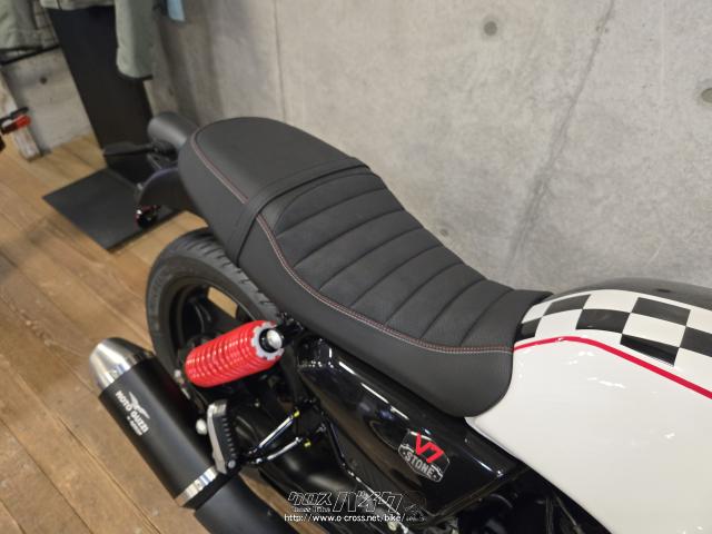 モトグッチ V7 Stone Ten・2024(R6)初度登録(届出)年・ホワイト