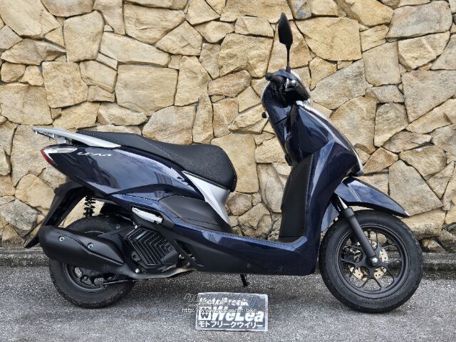 ホンダ　リード125　黒　2016年式8100㎞　自賠責(2023年6月)、スペアキー有、カバー付、ワンオーナー ホンダ リード125・2023(R5)初度登録(届出)年・ブルー・125cc・モト