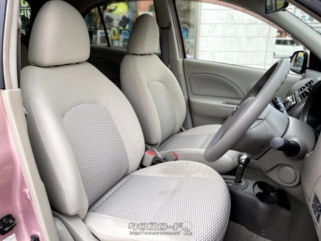 運転席は座り心地が良く快適にドライブをしていただけます♪ 日産 マーチ