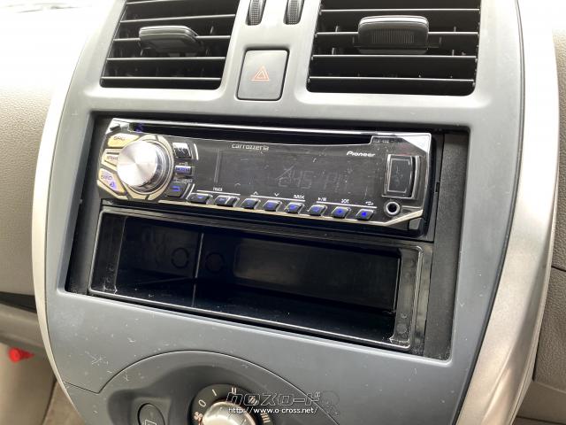 オーディオ機能はCD/ラジオに加えてUSBやiPod接続も可能♪ 日産 マーチ