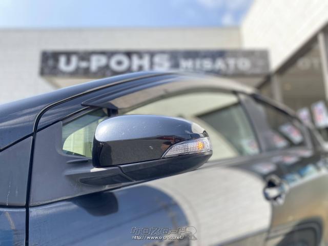 見た目にもカッコいいが、実は安全性も向上させている電動格納ウィンカーミラー! トヨタ アクア