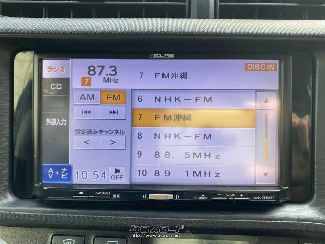 オーディオ機能はCD/USB/AUX トヨタ アクア