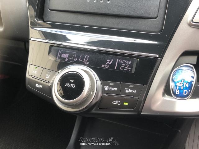 暑い日も寒い日も快適、シンプルで使いやすいエアコン機能 トヨタ プリウスα