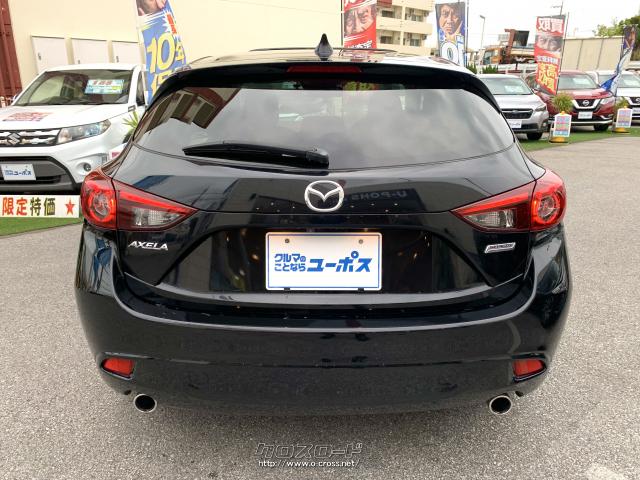 ピアノブラック塗装専用リアバンパー。 マツダ アクセラスポーツ