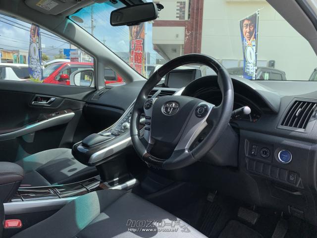 ウッド&レザーコンビステアリング トヨタ SAI