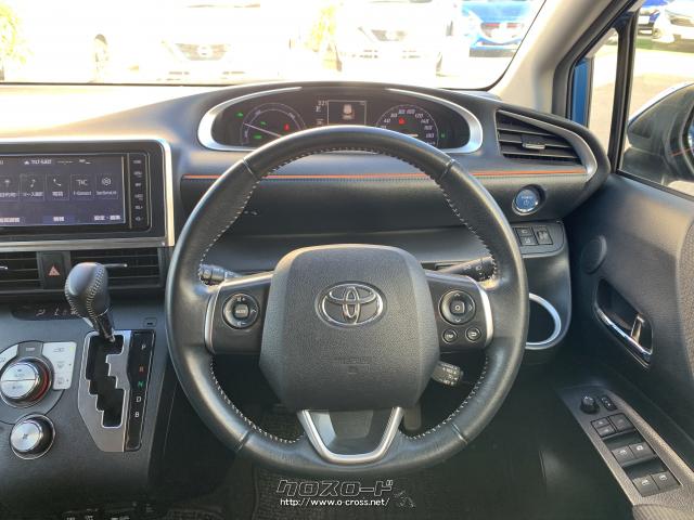 操作性の良い運転席廻り。 トヨタ シエンタ