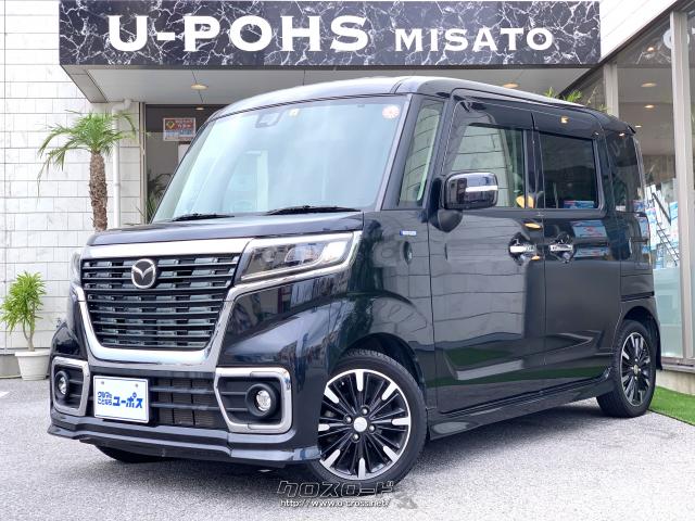 マツダ フレアワゴンカスタムスタイル ハイブリッドXS OP5年保証対象
