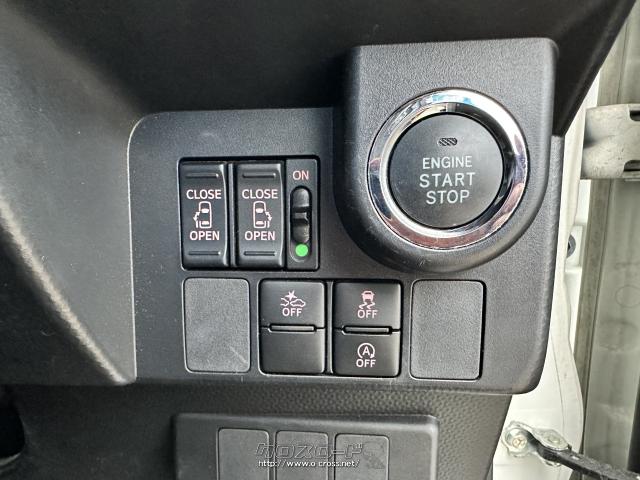 プッシュスタート。両側パワースライドドア。 ダイハツ トール
