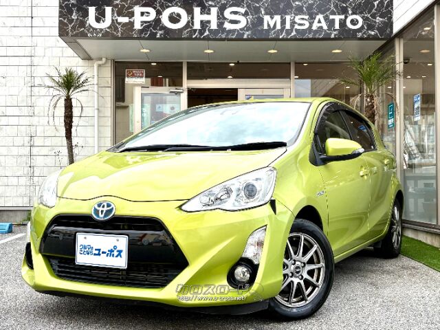 トヨタ アクア 1.5 G・2016(H28)年式・フレッシュグリーンマイカ トヨタ アクア 1.5 G・2016(H28)年式・フレッシュグリーンマイカ