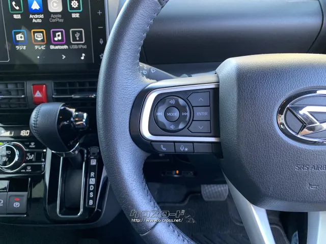 ハンドル左でオーディオ操作が可能 ダイハツ タント