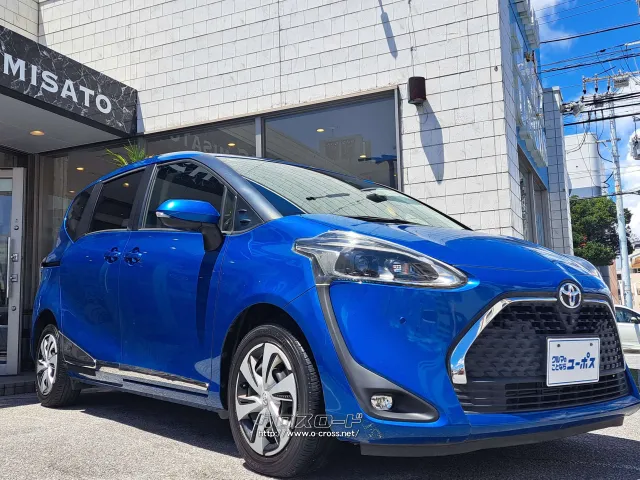 鮮やかなコバルトブルーメタリックカラー トヨタ シエンタ