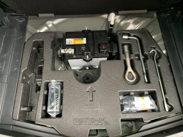 パンク時に大活躍!スペアタイヤ付き 日産 ノート