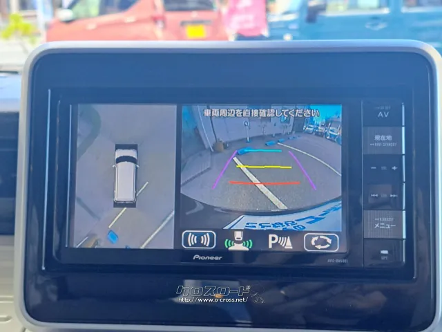 全方位カメラ/バックカメラで駐車をサポート!! スズキ スペーシア